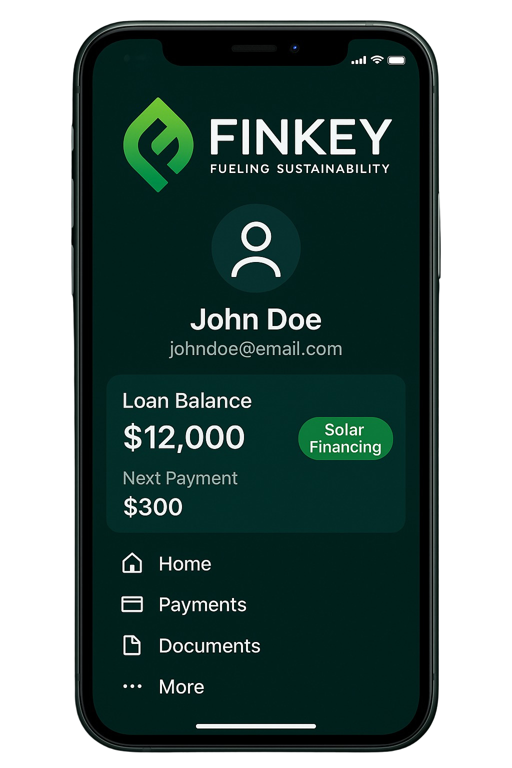 Finkey Phone App Sample